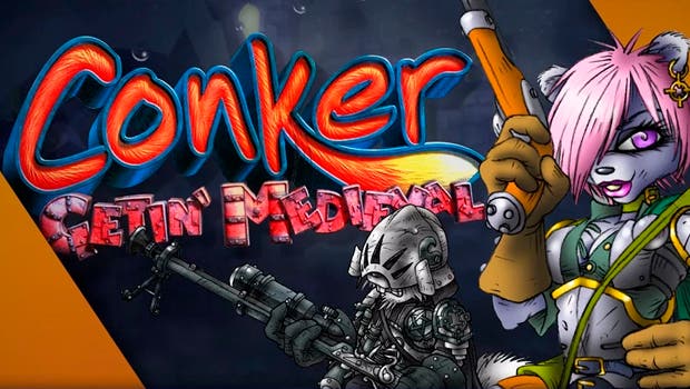 Se descubre la secuela cancelada de Conker, Conker: Gettin’ Medieval