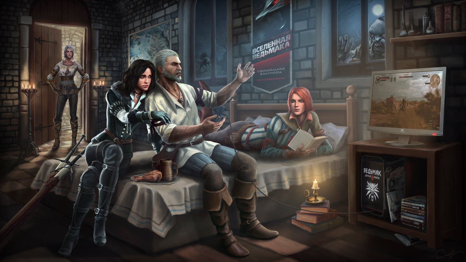 Nuevas líneas de diálogo romántico para The Witcher 3: Wild Hunt