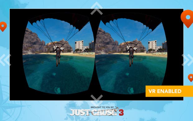Hoy se ha lanzado la app de Realidad Virtual The Wingsuit Experience de Just Cause 3