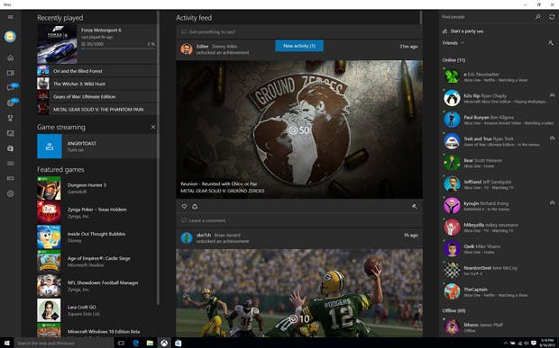 Ya disponible la actualización de septiembre de la App de Xbox en Windows 10