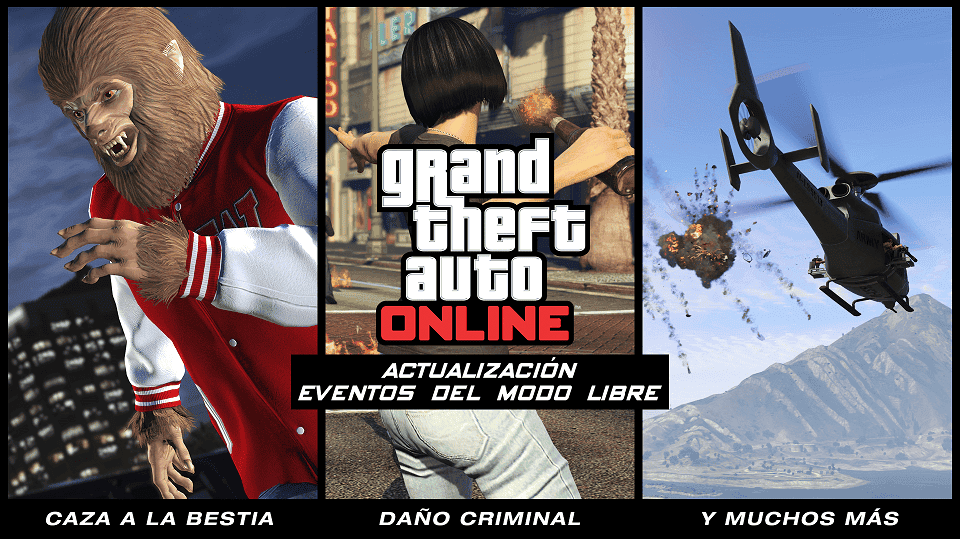Llegan los eventos del modo libre para Grand Theft Auto Online