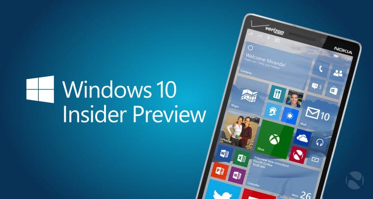 Nueva Windows Insider Preview Build 14316 disponible para PC