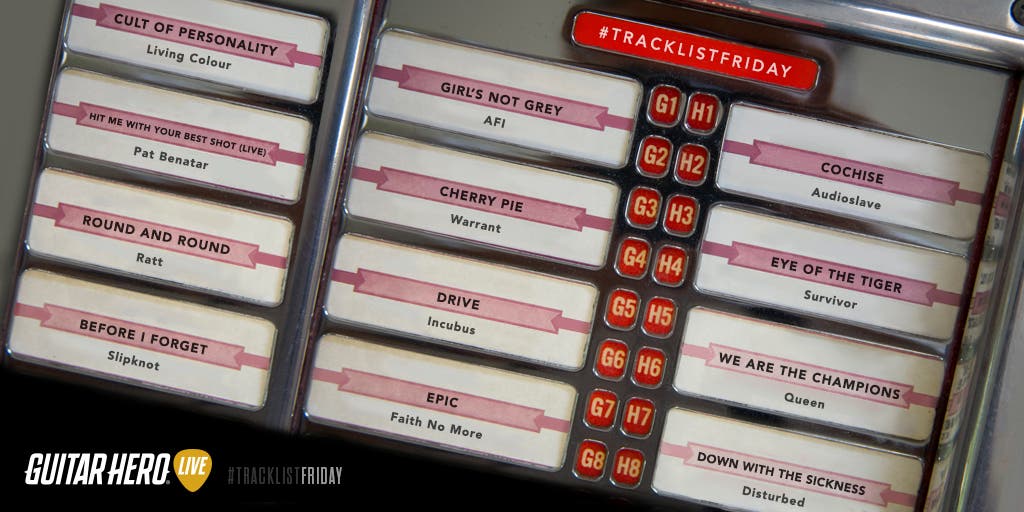 Anunciadas 10 nuevas canciones para Guitar Hero Live y lista oficial de Spotify