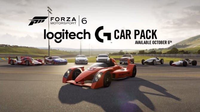 Forza Motorsport 6: Descubre los coches del Logitech G Pack en su nuevo trailer