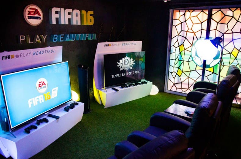 El templo de EA Sport abre sus puertas a los fans, juega a FIFA 16 en el mejor ambiente