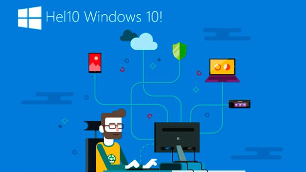 El próximo 22 de octubre llega a España el Windows 10: Hel10 World!