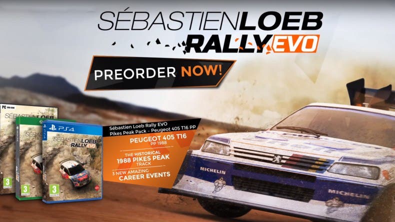 Desveladas recompensas por la reserva de Sebastien Loeb Rally Evo
