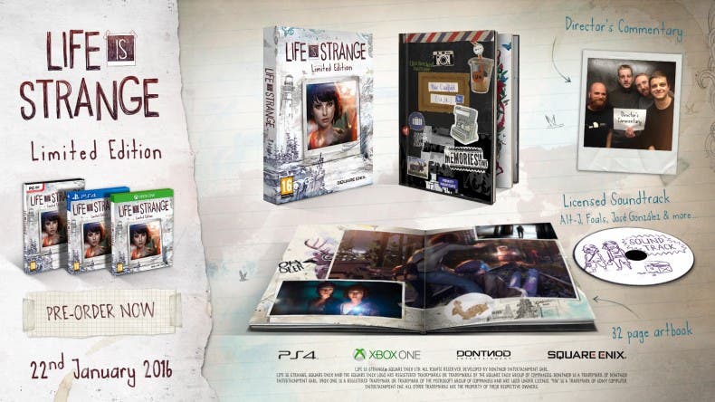 Anunciada la edición limitada de Life is Strange
