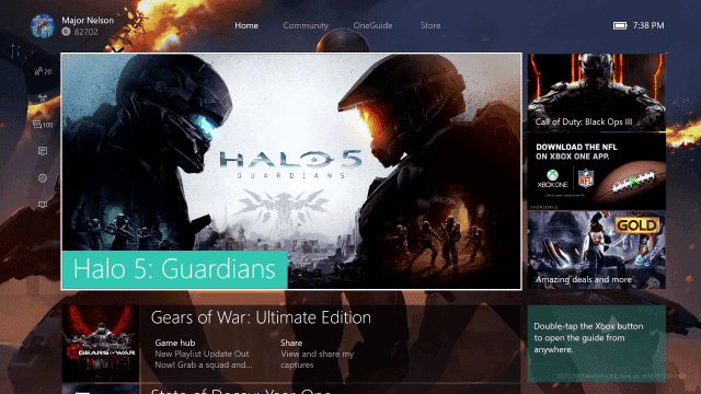 Hora de llegada de la nueva interfaz de Xbox One y la retrocompatibilidad