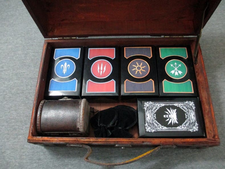 Crean un set de Gwent, el juego de cartas de The Witcher 3
