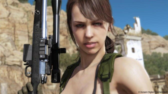 DLC de Metal Gear Solid 5 añade a Quiet como personaje