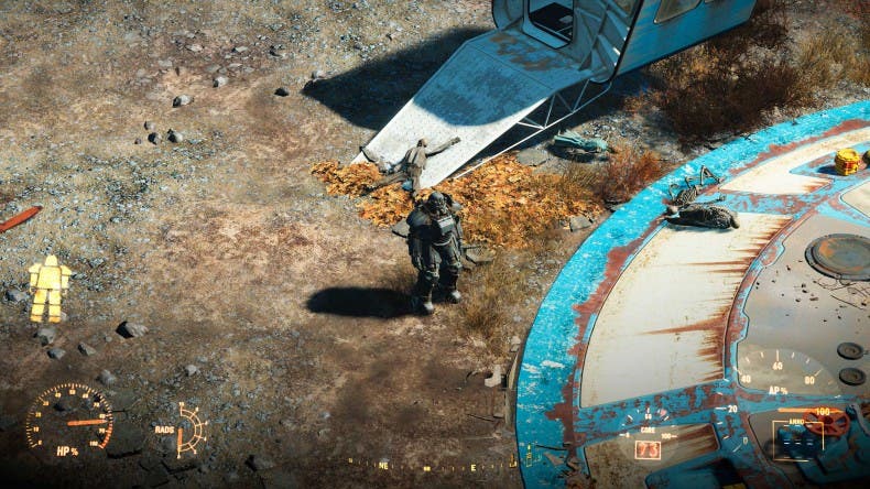 Así sería Fallout 4 si se viera como Fallout 1