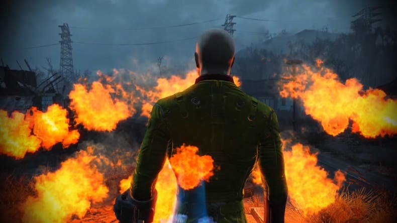 Recrean el opening de One Punch Man en Fallout 4