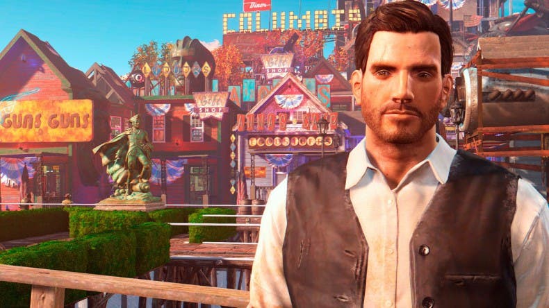 Columbia, la ciudad de Bioshock Infinite, recreada en Fallout 4