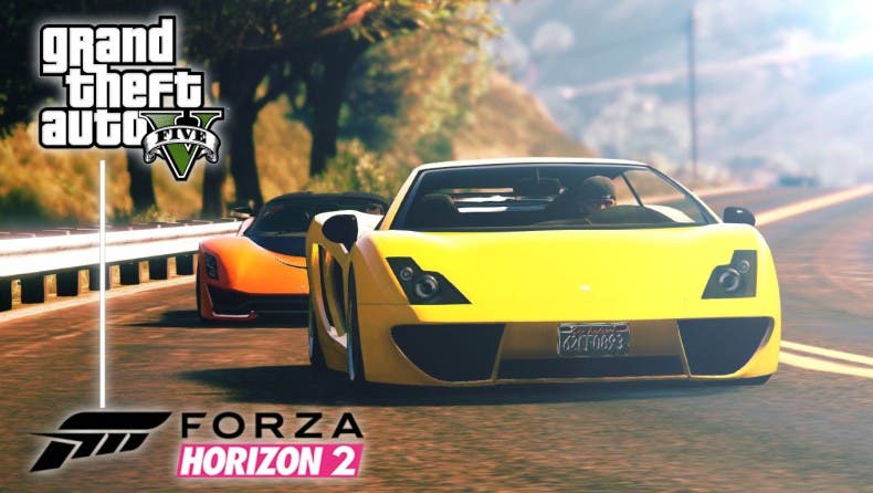 Recrean el trailer de Forza Horizon 2 en GTA V