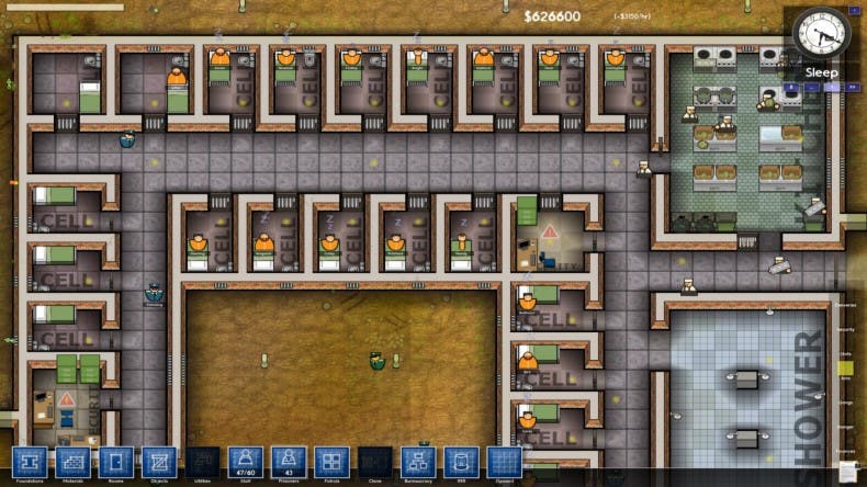 Tráiler de Prison Architect para consolas, llegará pronto a Xbox One y Xbox 360