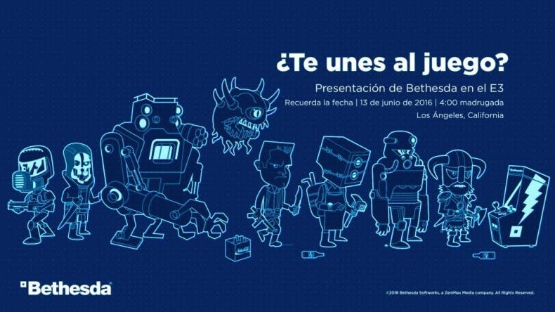 Sigue en directo la conferencia de Bethesda en el E3 2016