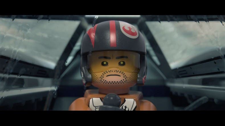 Trailer de LEGO Star Wars: El Despertar de la Fuerza mostrando a Poe Dameron