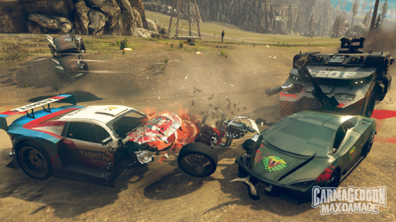Carmageddon: Max Damage, destrúyelo todo