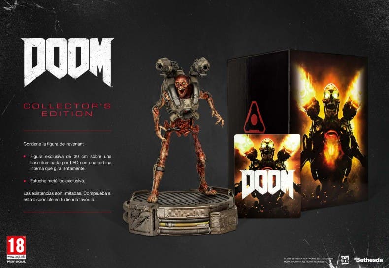 Anunciada la edición coleccionista de DOOM