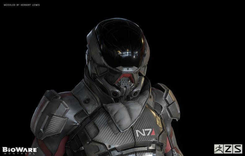 Filtradas imágenes del nuevo protagonista de Mass Effect Andromeda