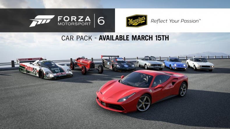 Ya disponible el paquete de coches Meguiar de Forza Motorsport 6