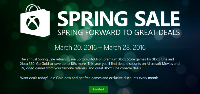 Las rebajas de primavera de Xbox One ya tienen fecha