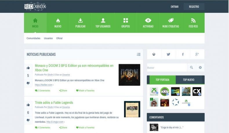 Ya está aquí RedXbox, la primera red social de Xbox