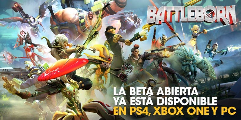 Ya podéis jugar a la beta de Battleborn