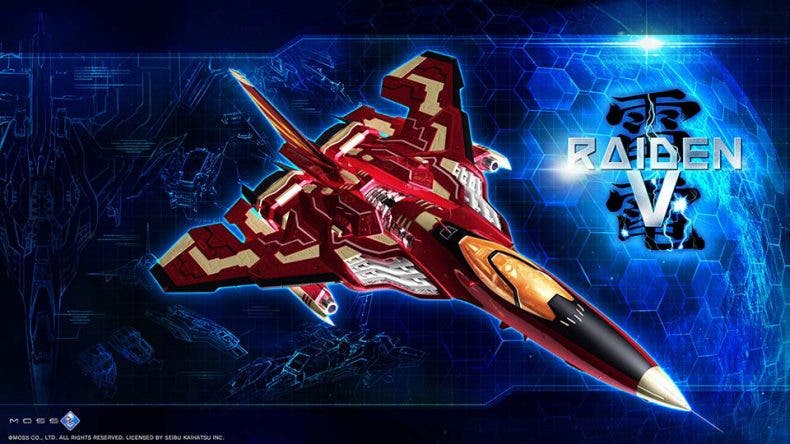 Raiden V llega a Europa para Xbox One