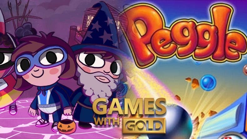 Relevo de los Games With Gold, Costume Quest 2 y Peggle gratis