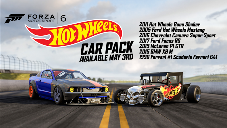 Descubre el pack de coches ‘Hot Wheels’ de Forza Motorsport 6 y expande tu garaje