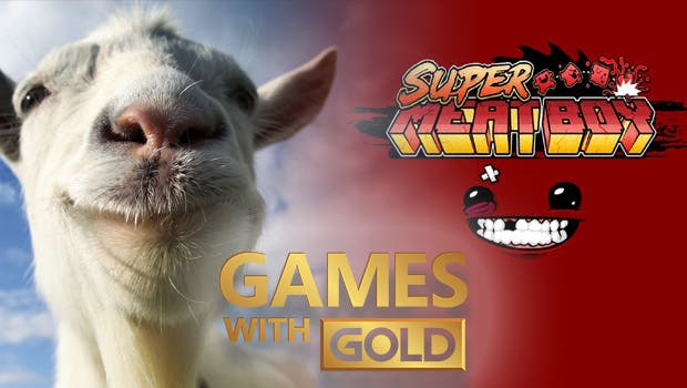 Ya disponibles Goat Simulator y Super Meat Boy, gratis, vía Games With Gold