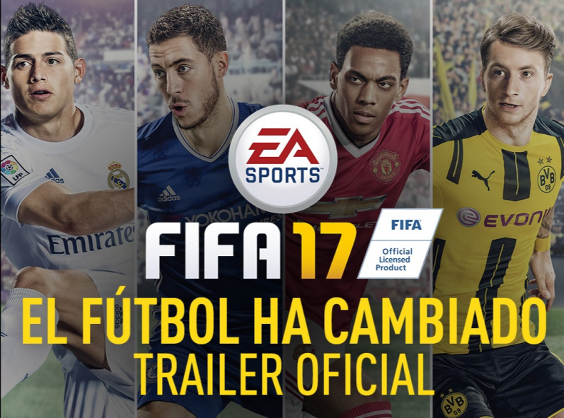 FIFA 17, trailer de la nueva generación de fútbol