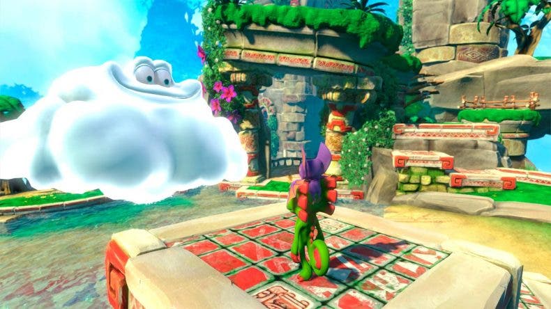Primer gameplay multijugador de Yooka-Laylee