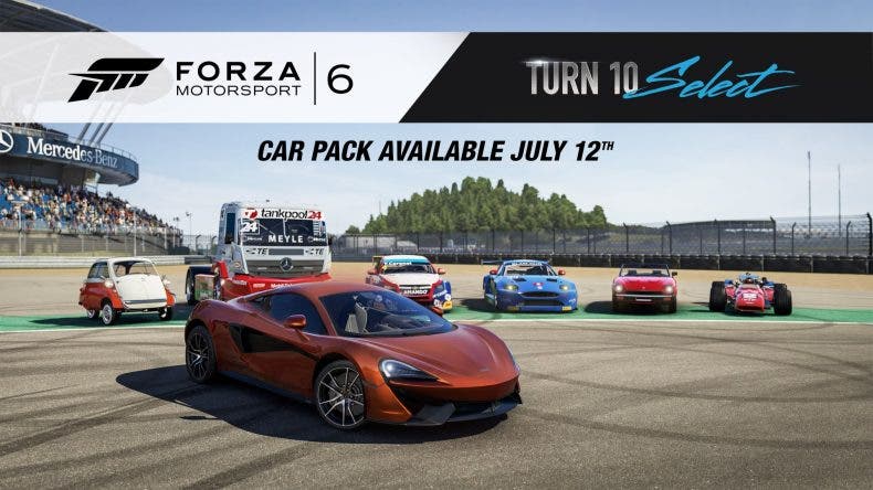Disponible el Select Car Pack para Forza Motorsport 6