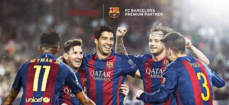 Así será el acuerdo de patrocinio entre PES 2017 y FC Barcelona