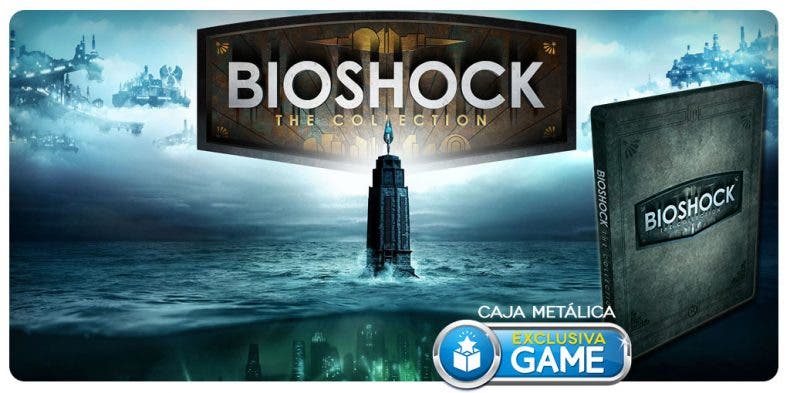 Regalo exclusivo por reservar Bioshock: The Collection en GAME