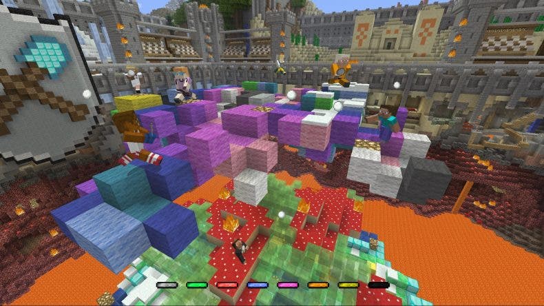 El minijuego Tumble llega hoy, y gratis, a Minecraft