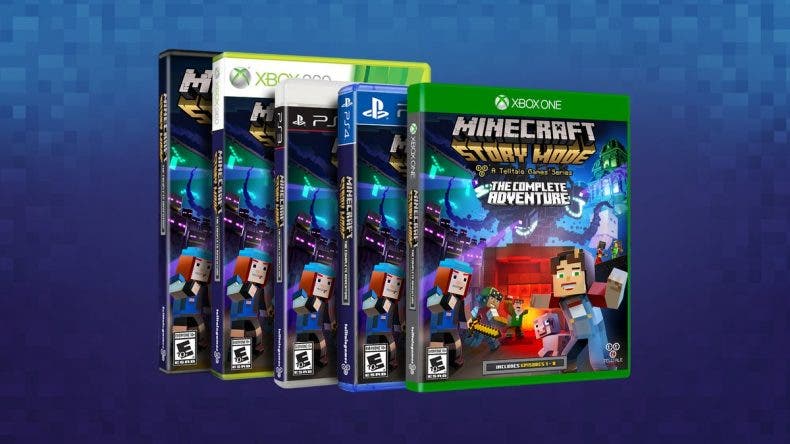 Confirmado el lanzamiento de Minecraft Story Mode en formato físico
