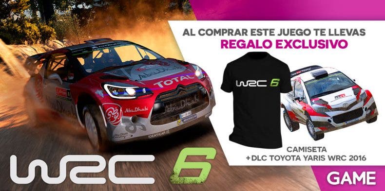 GAME presenta sus incentivos para comprar WRC 6