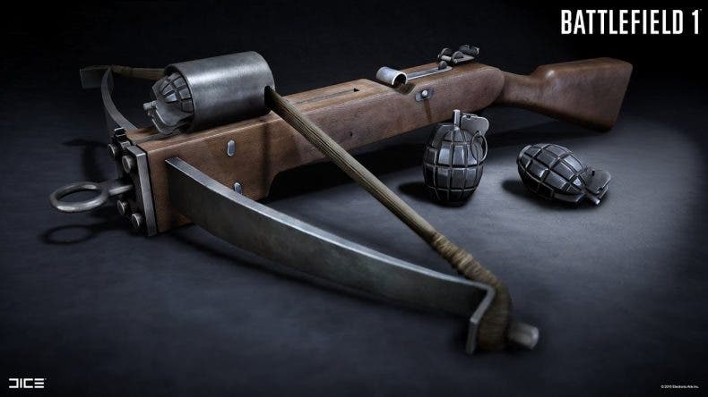 Se muestra la ballesta lanzagranadas de Battlefield 1 en un nuevo vídeo