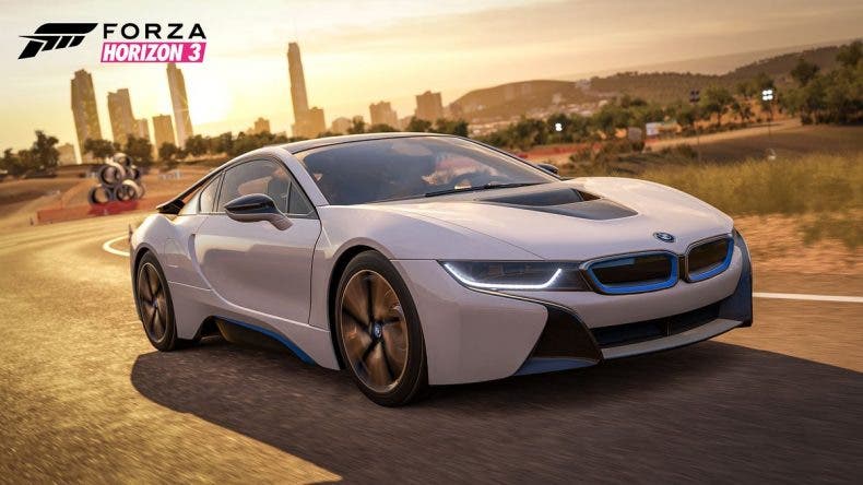 El flamante BMW i8 llegará en enero a Forza Horizon 3