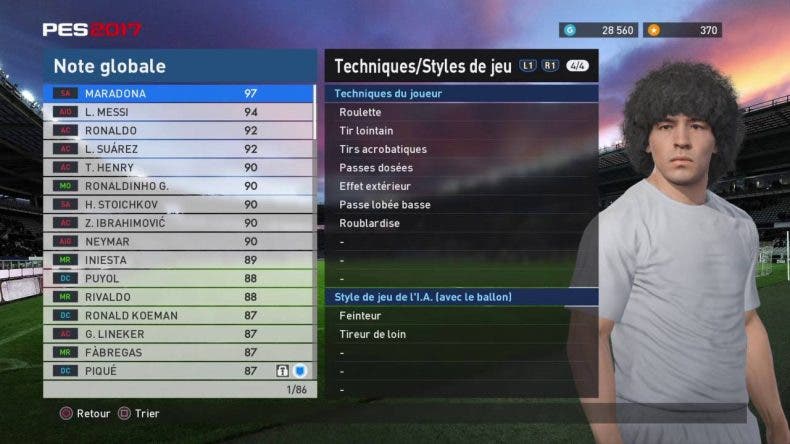 Maradona la toma con PES 2017 por usar su imagen