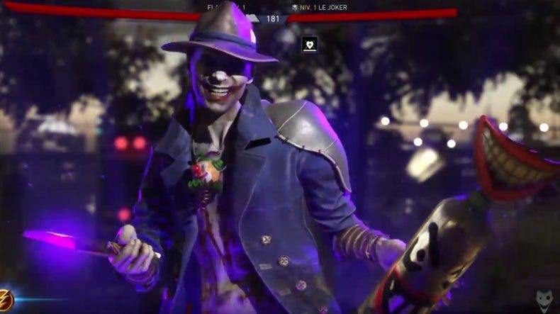 Filtrado accidentalmente el Joker como personaje jugable para Injustice 2