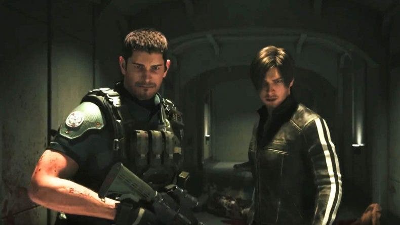 Chris Redfield y Leon S. Kennedy se llenan de sangre en Resident Evil: Vendetta