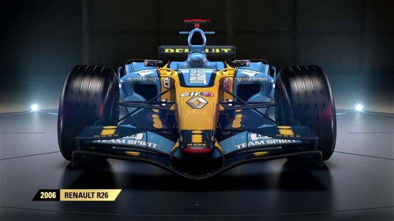 El Renault R26 de Alonso, también estará entre los clásicos de F1 2017