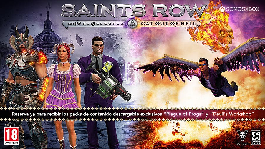 Campaña de reserva de Saints Row: Gat out of Hell y Re-Elected 108