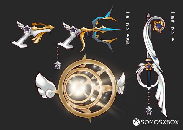 Así es la nueva Llave Espada de Kingdom Hearts III 104