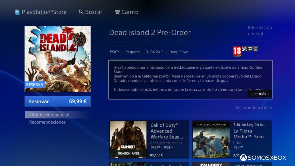 Fecha de salida de Dead Island 2